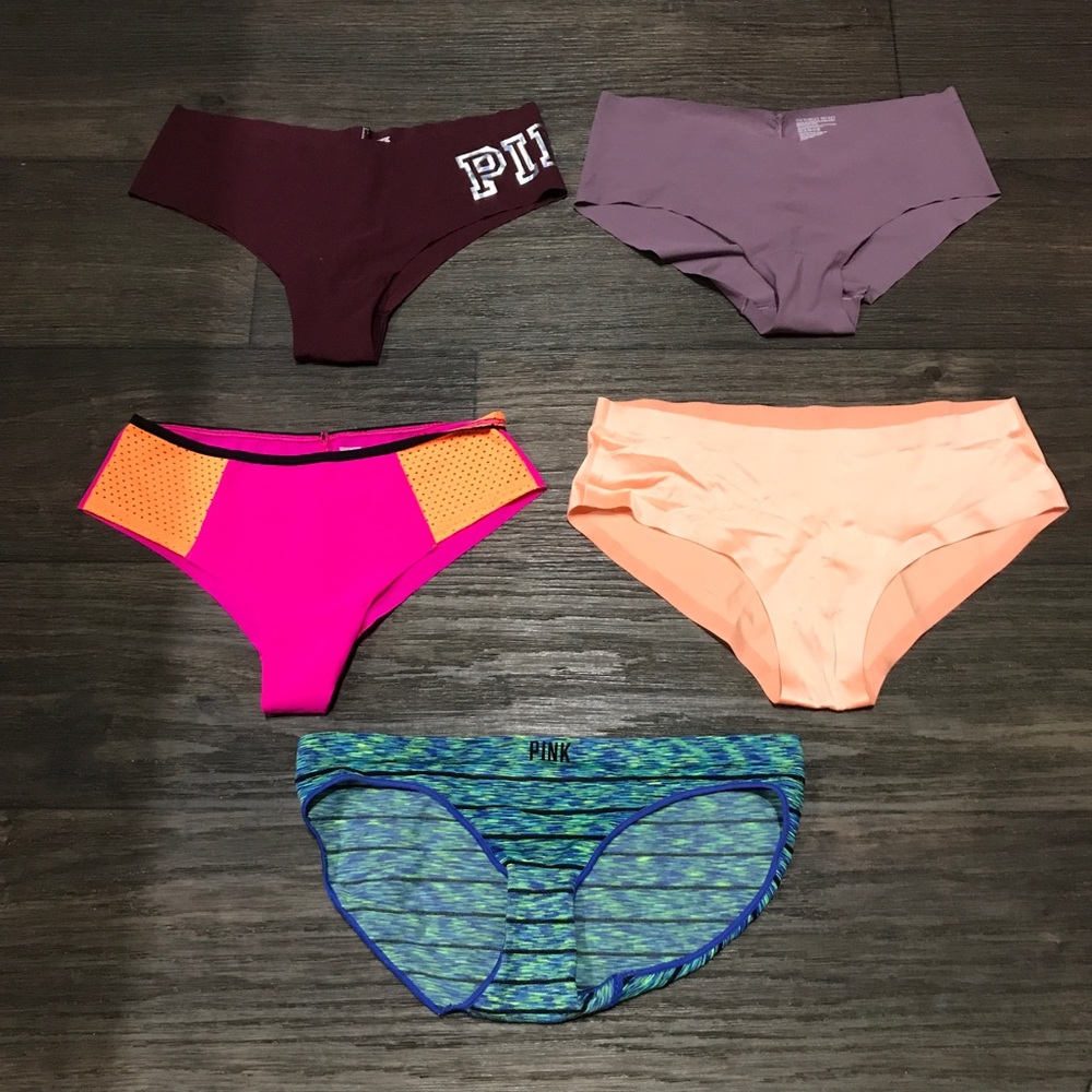 Victoria Secret PINK Underwear Lot S